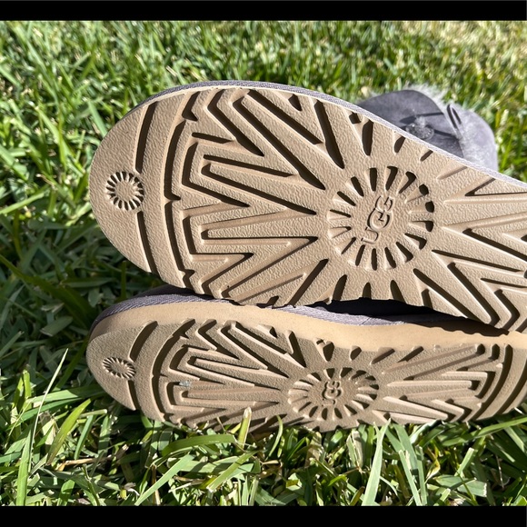 UGG🍂🍁Bailey Button II Stormy gray winter boot 6 - Picture 10 of 10